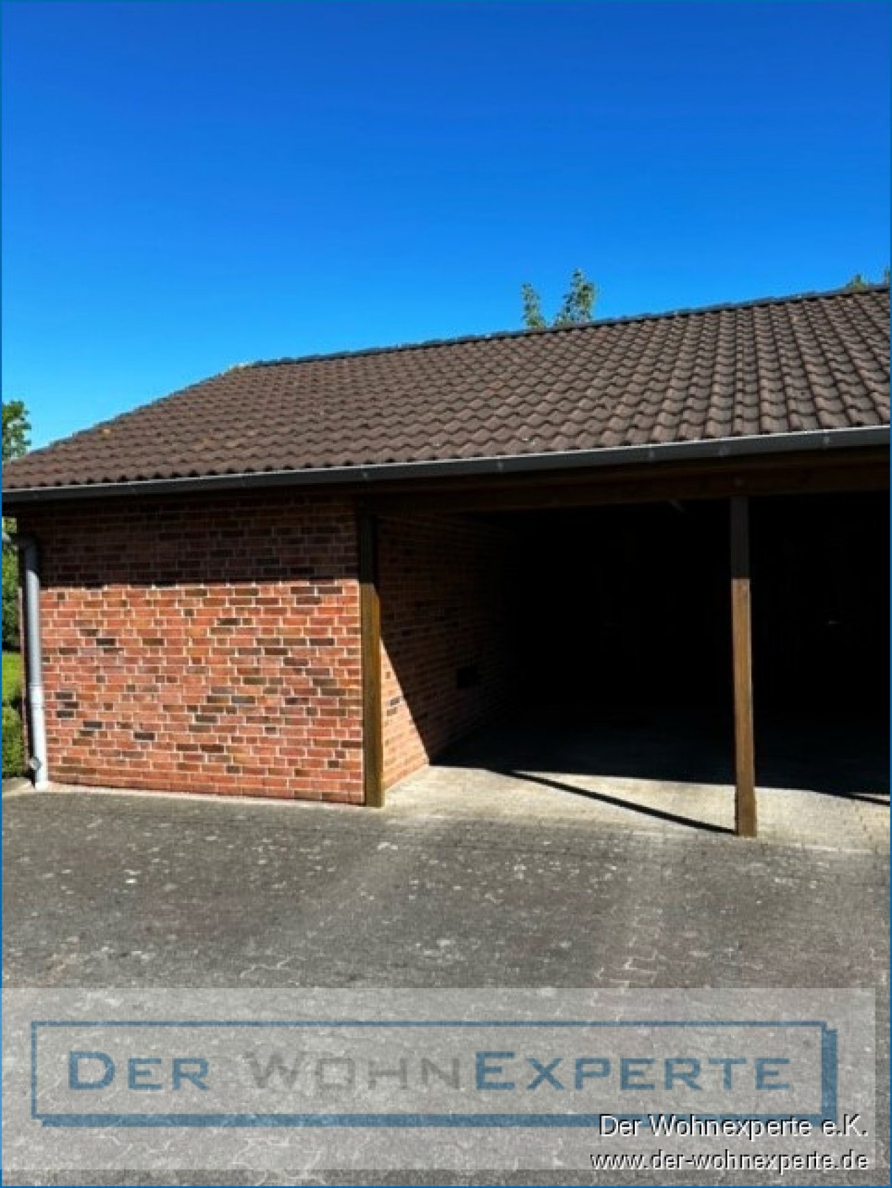 Carport mit Abstellraum