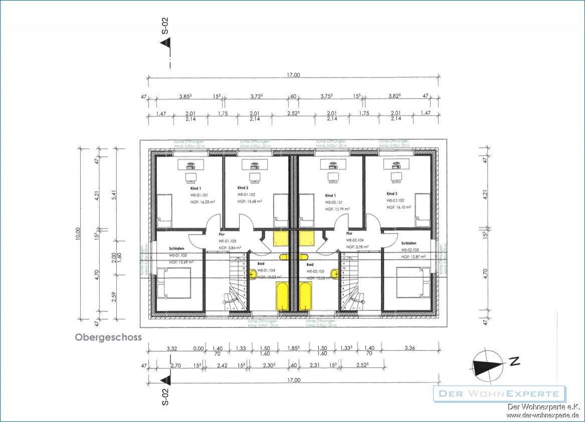 Modernes Doppelhaus in Schafflund