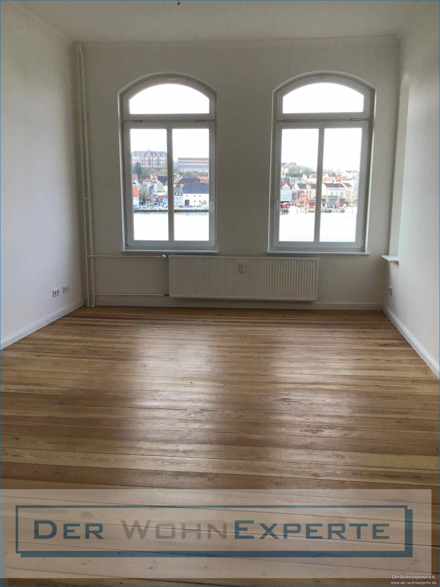 Frisch sanierte 3-Zimmerwohnung mit Förde Blick
