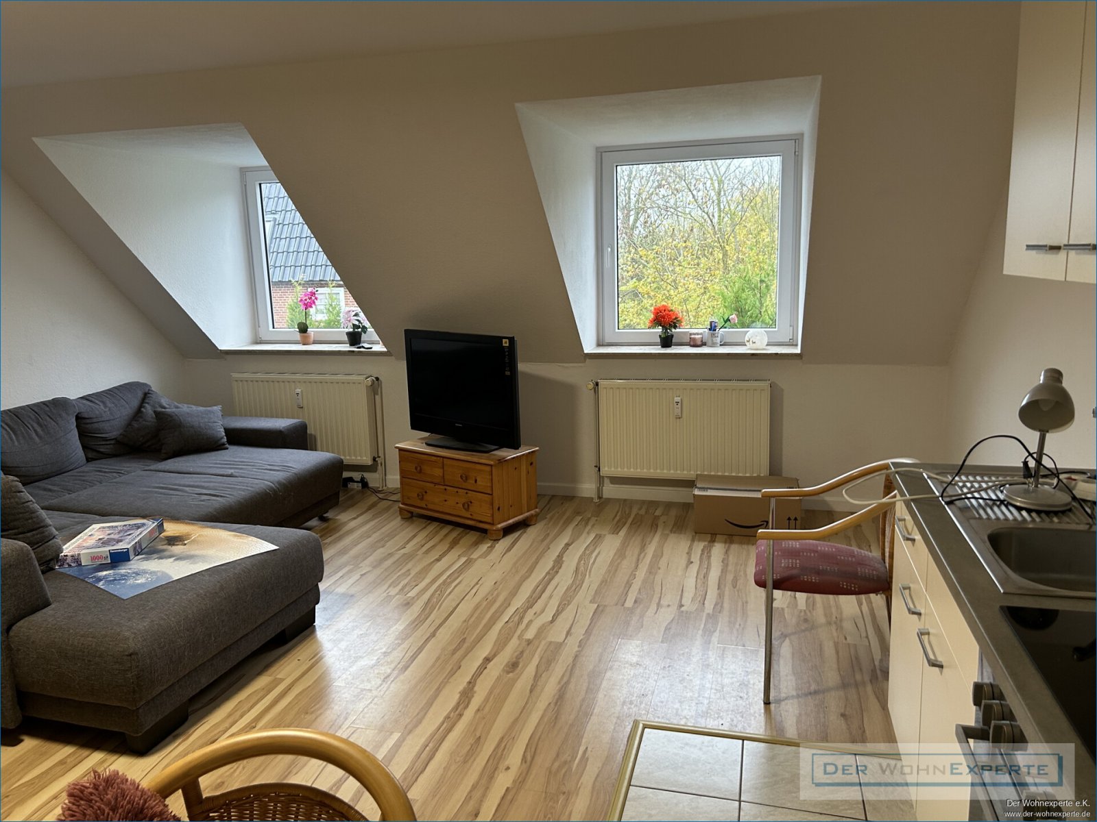 39,29 qm Wohnung in Neukirchen zu vermieten