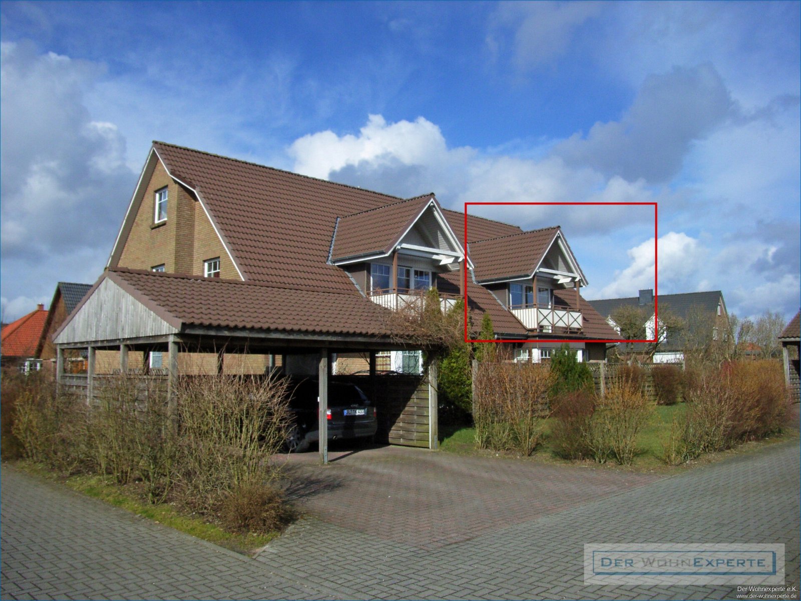 4 Zimmer Dachgeschosswohnung im Zentrum von Handewitt