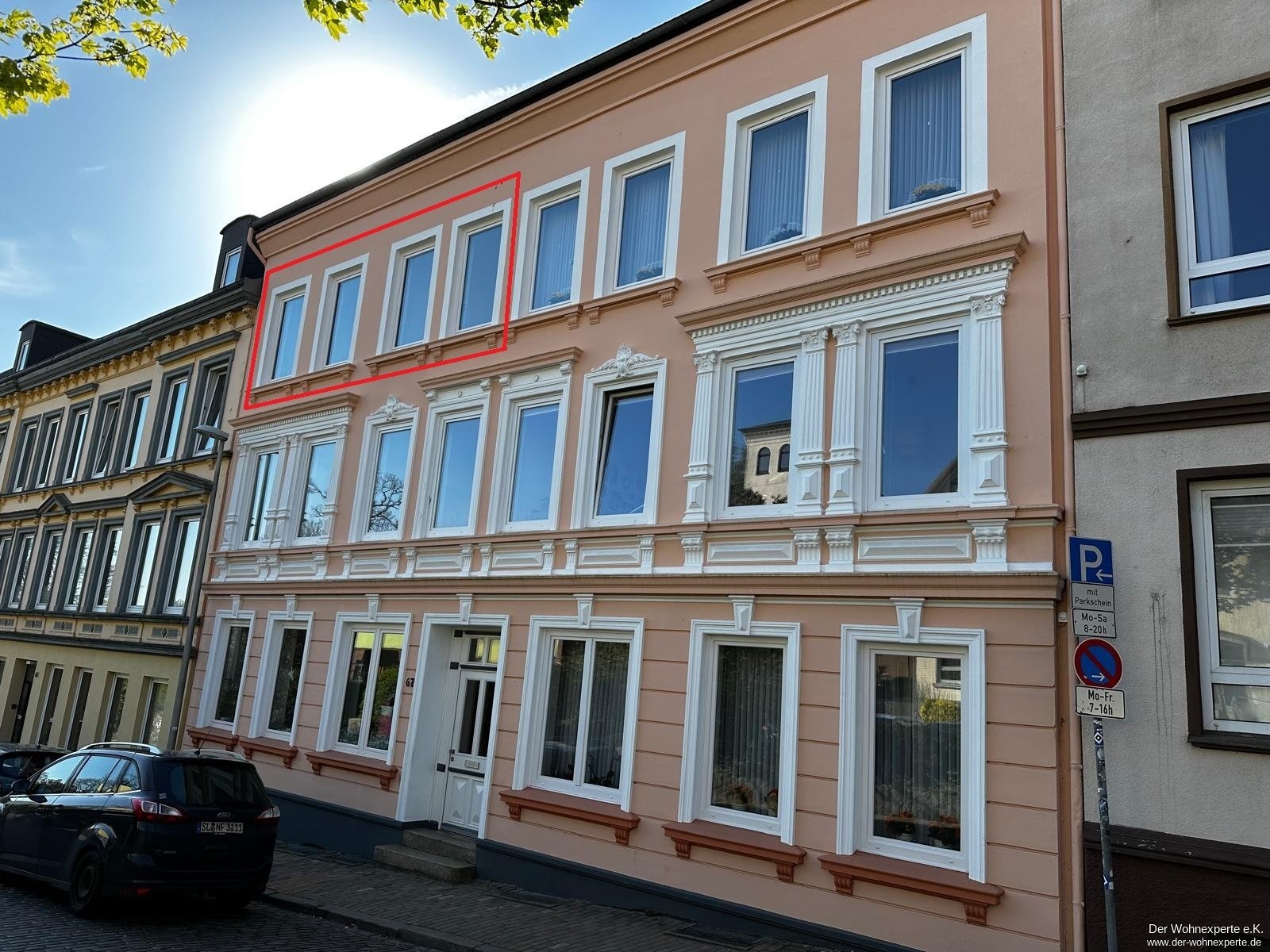 Schöne 3-Zimmer-Wohnung in ruhigem Mehrfamilienhaus. 